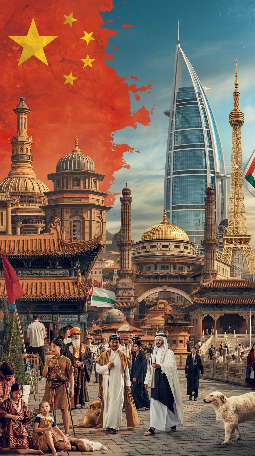 Asia - China y Emiratos Árabes